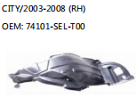 CITY/2003-2008 (RH) OEM: 74101-SEL-T00