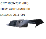 CITY 2009-2011 (RH) OEM: 74101-TM0/T00 BALLADE 2011-ON
