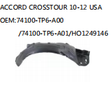 ACCORD CROSSTOUR 10-12 USA OEM:74100-TP6-A00 /74100-TP6-A01/HO1249146