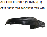 ACCORD 08-2012 (SEDAN)(LH) OEM: 74150-TA0-A00/74150-TA5-A00