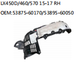 LX450D/460/570 15-17 RH OEM:53875-60170/53895-60050