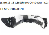 LS460 13-16 (LS600h) (W/O F SPORT PKG) OEM:5380650070