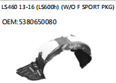 LS460 13-16 (LS600h) (W/O F SPORT PKG) OEM:5380650080