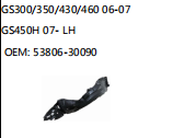 GS300/350/430/460 06-07 GS450H 07- LH OEM: 53806-30090