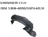 GX400/460 09-13 LH OEM: 53806-60050/53876-60110