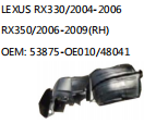 LEXUS RX330/2004-2006 RX350/2006-2009(RH) OEM: 53875-OE010/48041