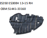 ES350 ES300H 13-15 RH OEM:51441-33160
