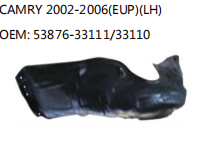 CAMRY 2002-2006(EUP)(LH) OEM: 53876-33111/33110