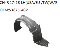 CH-R 17-18 LH(USA/EU /TW)W/IF OEM:53875F4021