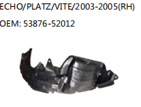 ECHO/PLATZ/VITE/2003-2005(RH) OEM: 53876-52012