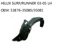 HILUX SURF/RUNNER 03-05 LH OEM: 53876-35080/35081