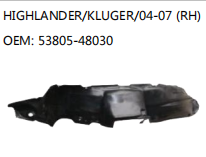 HIGHLANDER/KLUGER/04-07 (RH) OEM: 53805-48030