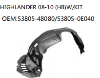 HIGHLANDER 08-10 (HB)W/KIT OEM:53805-48080/53805-0E040