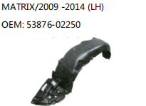 MATRIX/2009 -2014 (LH) OEM: 53876-02250