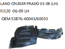 LAND CRUISER PRADO 03-08 (LH) FJ120 06-09 LH OEM:53876-60043/60033