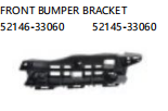 FRONT BUMPER BRACKET OEM:52146-33060 52145-33060