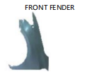 FRONT FENDER