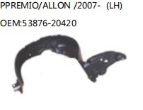 PPREMIO/ALLON /2007- (LH) OEM:53876-20420