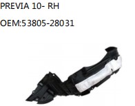 PREVIA 10- RH OEM:53805-28031