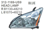 312-1169-US9 BLUE HEAD LAMP OEM:R 81130-48210 L 81070-48210