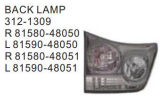 BACK LAMP 312-1309 OEM:R 81580-48050 L 81590-48050 R 81580-48051 L 81590-48051