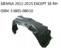 SIENNA 2011-2015 EXCEPT SE RH OEM: 53805-08010