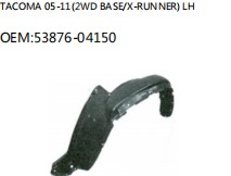TACOMA 05-11(2WD BASE/X-RUNNER) LH OEM:53876-04150