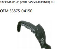 TACOMA 05-11(2WD BASE/X-RUNNER) RH OEM:53875-04150