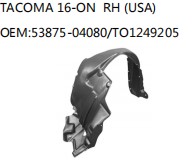 TACOMA 16-ON RH (USA) OEM:53875-04080/TO1249205