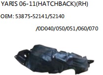 YARIS 06-11(HATCHBACK)(RH) OEM: 53875-52141/52140  /0D040/050/051/060/070