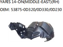 YARIS 14-ON(MIDDLE-EAST)(RH OEM: 53875-0D320/0D330/0D230