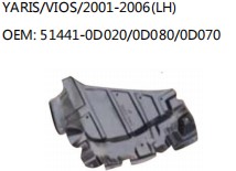 YARIS/VIOS/2001-2006(LH) OEM: 51441-0D020/0D080/0D070
