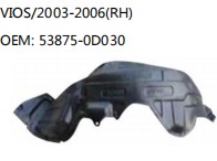 VIOS/2003-2006(RH) OEM: 53875-0D030