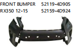 FRONT BUMPER RX350 12-15 OEM:52119-4D905 52519-4D924