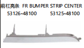 FR BUMPER STRIP CENTER OEM:53126-48100 53125-48100