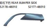 REAR BUMPER COVER 后杠下巴 OEM:52178-48010 52177-48010