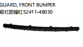 GUARD,FRONT BUMPER 前杠防撞杠 OEM:52411-48030