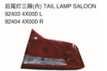 TALL LAMP SALOON 后尾灯三厢（内） OEM:L 92403-4X000 R 92404-4X000
