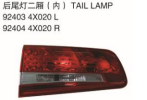 TALL LAMP 后尾灯二厢（内） OEM: L 92403-4X020 R 92404-4X020