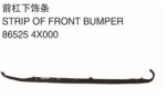 STRIP OF FRONT BUMPER 前杠下饰条 OEM:86525-4X000