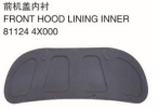 FRONT HOOD LINING INNER 前机盖内衬 OEM:81124-4X000