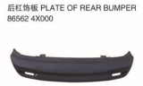 PLATE OF REAR BUMPER 后杠饰板 OEM: 86562-4X000