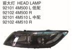 HEAD LAMP 前大灯 低配OEM: L 92101-4M500 R 92102-4M500   中配OEM: L 92101-4M510 R 92102-4M510
