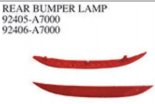 REAR BUMPER LAMP OEM:92405-A7000 92406-A7000