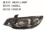 HEAD LAMP 前大灯 OEM:92101-1X500 92102-1X500