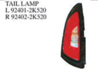 TALL LAMP OEM:92401-2K520 92402-2K520