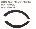 REAR FENDER UNDER GUARD BOARD 后轮眉 OEM:87741-4T000 87742-4T000