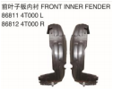FRONT INNER FENDER 前叶子板内衬 OEM:86811-4T000 86812-4T000