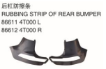 RUBBING STRIP OF REAR BUMPER 后杠防擦条 OEM:86611-4T000 86612-4T000
