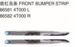 FRONT BUMPER STRIP 前杠亮条 OEM:86581-4T000 86582-4T000